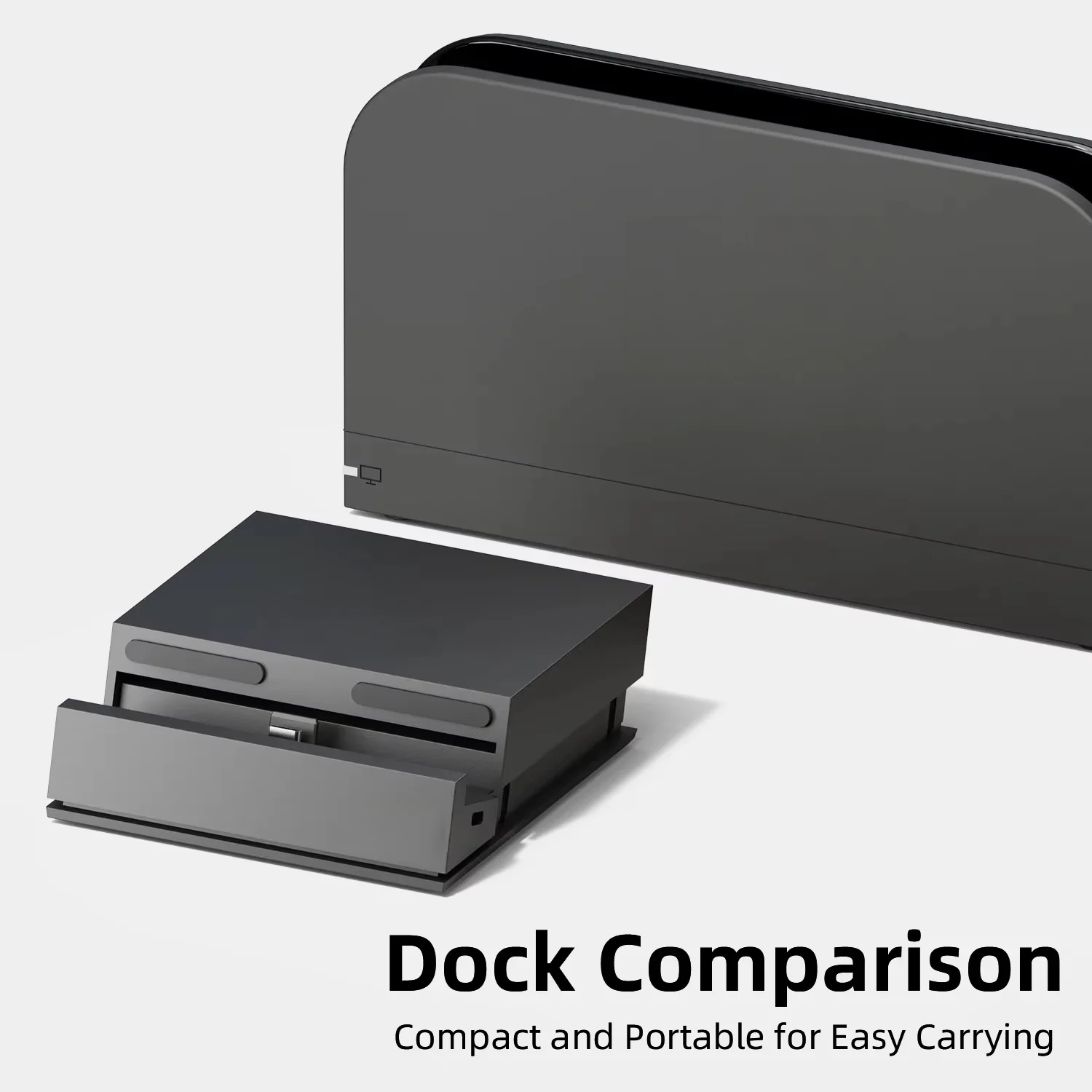 스컬앤코 세이베이브 레이븐 점프게이트 독 USB C 허브 휴대용 스탠드 도킹 스테이션 (스위치 2 및 OLED 게임 액세서리용)
