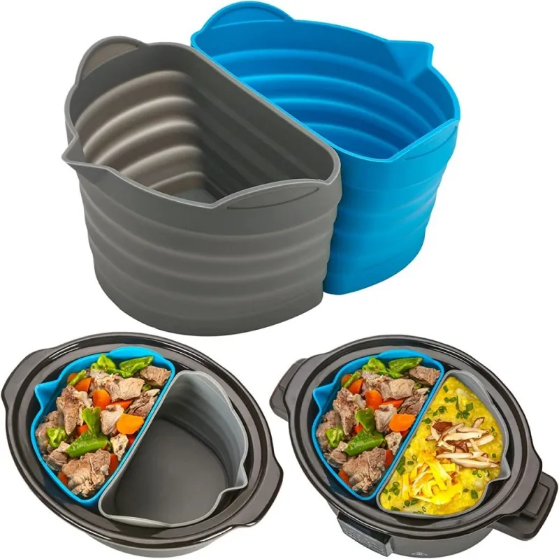 

Slow Cooker Lined With Cell Liner Ｓilicone