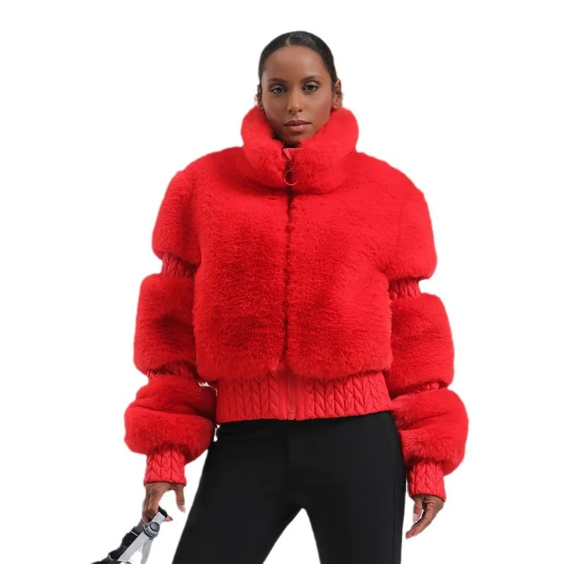 스노우보드복 New Winter Ski Wear Windproof Thickened Warm Extremely Cold Outdoor Sports Double Snowboard Women Ski Jacket 보드복