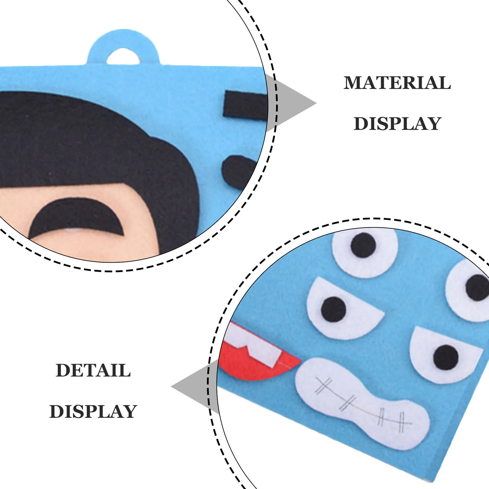 1Pcs 얼굴 변화 퍼즐 세트 어린이 교육 도구 화난 슬픈 감정 두뇌 지능 향상 부모 자녀