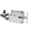 Small DC5V12V cabinet door lock mini electric lock storage cabinet electromagnetic lock express box electronic lock Drawer lock 5