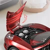 1:24 Tesla Roadster Alloy Sports Car Model Diecasts Metal Toy Racing Vehicles Car Model Simulation Sound and Light Gift 3