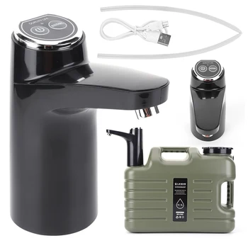 11L Camping Water Bin – Portable Tank with Faucet & USB Pump 1