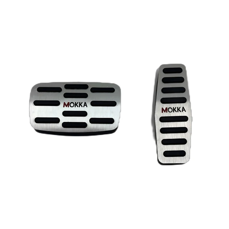 Car Aluminum Alloy Gas Accelerator Brake Pedal For Opel Mokka 2012 2013 2014 2015 Accessories