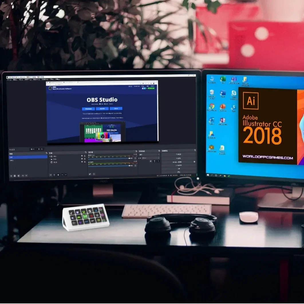 StreamDeck ־ Ű LCD ,   , ̺   Ʈѷ, , OS, ȵ̵, iOS , 15 Ű