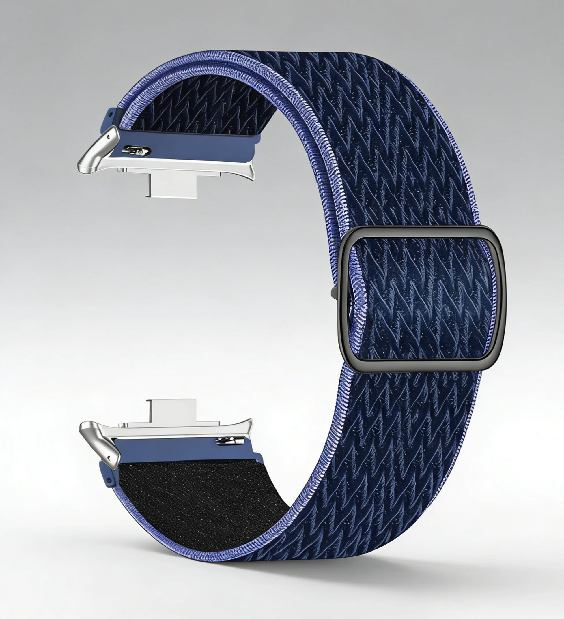 Elastic Nylon Solo Braided Watch Band Loop - Universal Replacement Bracelet