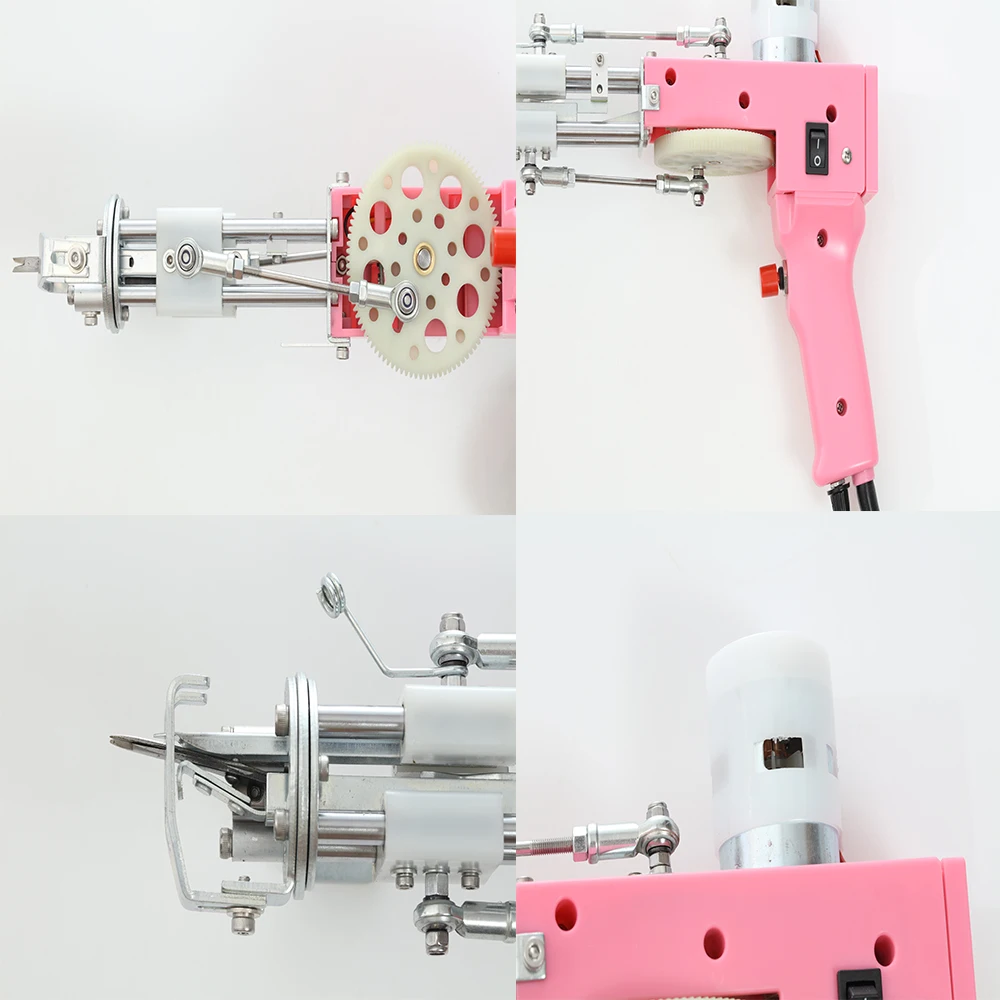 2 In 1 Electric Carpet Tufting Gun Can Do Loop Pile And Cut Pile Carpet Weaving