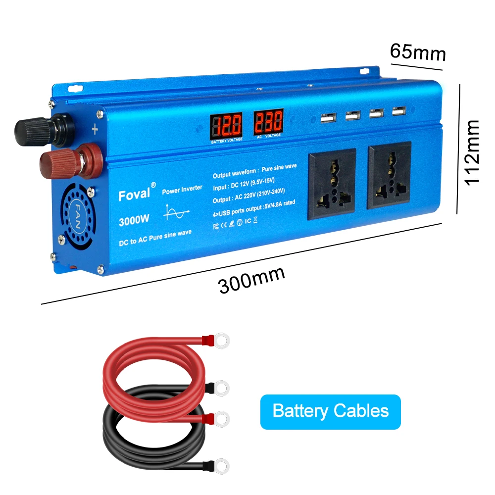 6000w 3000w 2000w lvyuan inversor de onda senoidal 05