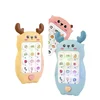 Baby Phone Toy Music Sound Telephone Sleeping Toys With Teether Simulation Phone Kids Infant Early Educational Toy Kids Gifts 2