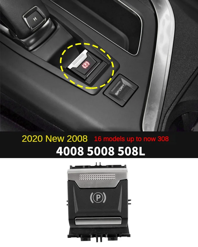 車のブレーキボタン Compatible With 5 For G30 G38 2017 2018 2019 2020 2021 2 5 6GT X3  X4 シリーズ G30 G31 G32 G01 G02 F97 F98 電子パーキング ハンド ブレーキ スイッチ 61316819981カーハンド  ブレーキボタン自動駐車制御スイッチに適合するBMW G83 車のパーキングスイッチ Compatible With X4 G02 F98 2019 2020 2021 61316842027