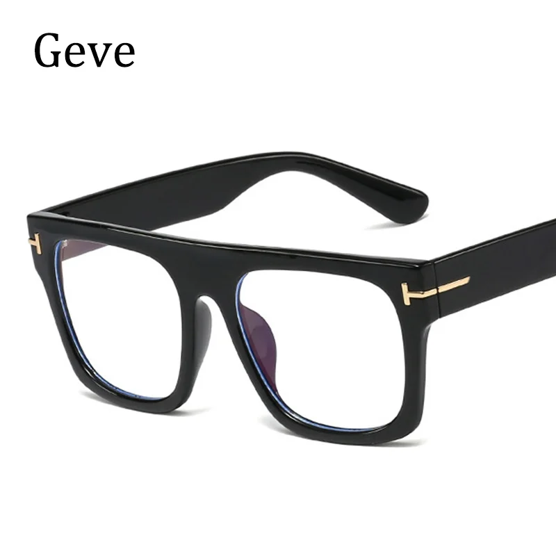 Retro Square Reading Glasses For Men Anti Blue Light Fashion