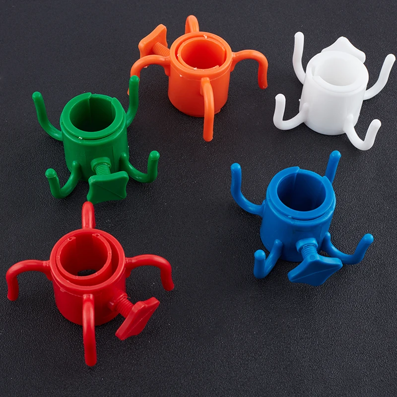 Beach Umbrella Hanging Hook, 4-prongs Plastic Umbrella Hook Hanging for Towels