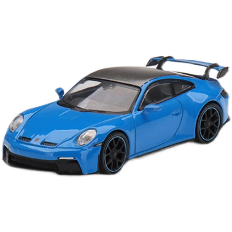 MINIGT 1:64 911 (992) GT3 블루 합금 자동차 모델 381