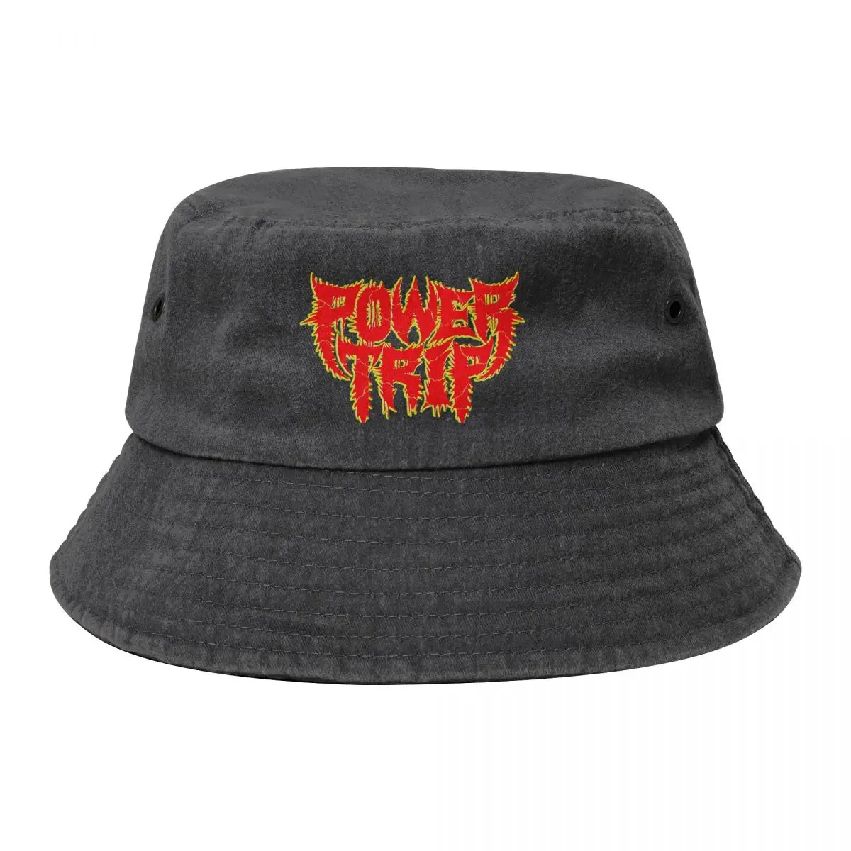 

Power Trip Bucket Hat Gentleman Hat Hip Hop Female Men's
