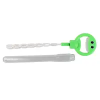 32 Holes Handheld Bubble Wand Smiling Face Bubble Stick Blower Maker For Children Outdoor Activity Fun Soap Blowing Bubble Tool 2