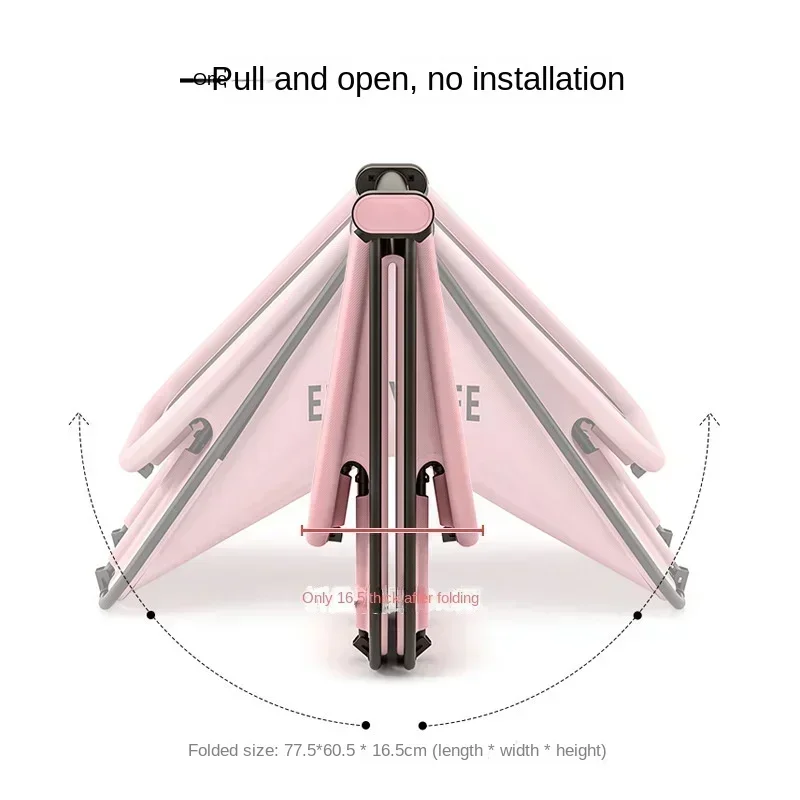 Folding home installation-free adult sauna bath tub baby bath tub children thickened Folding bathtub