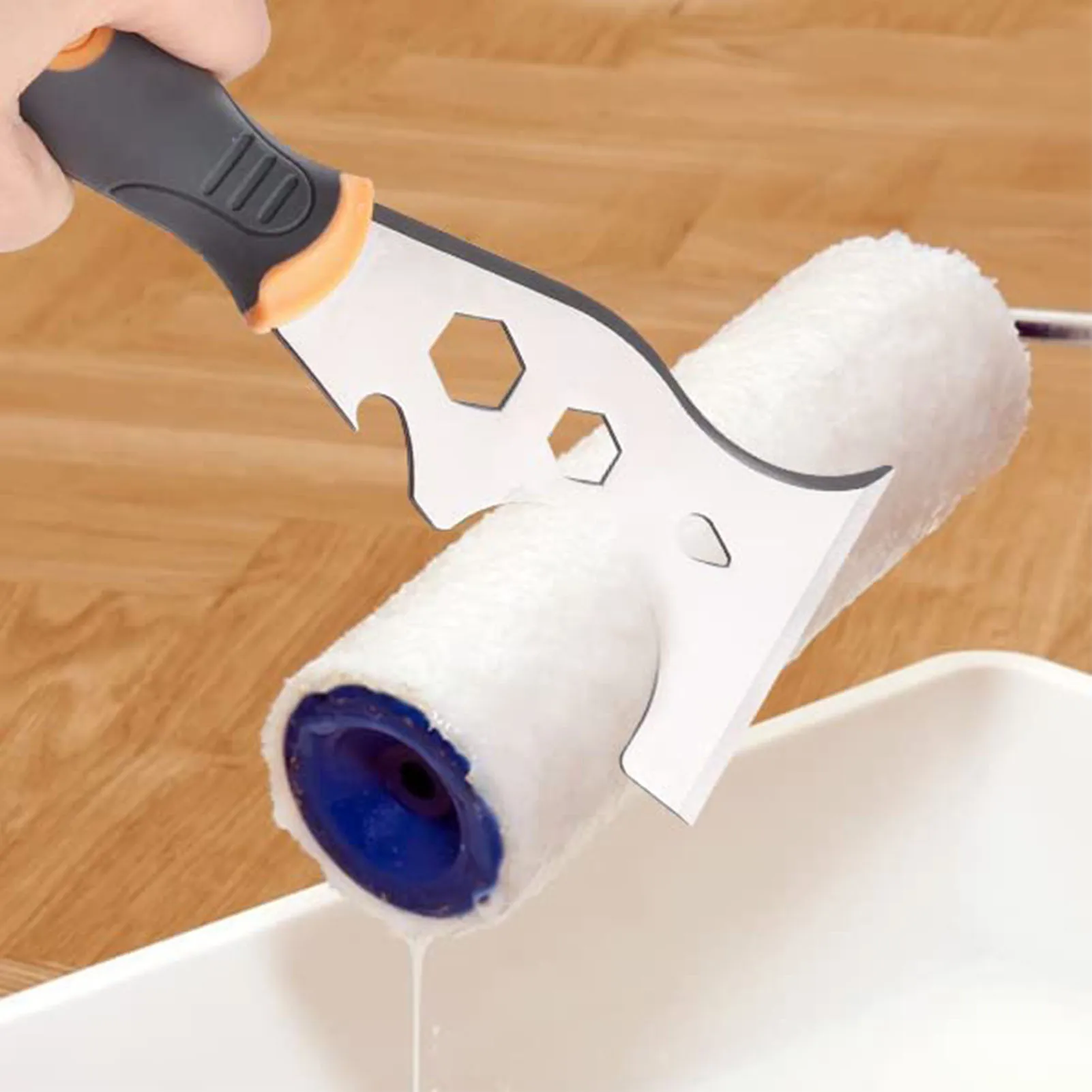 Multifunctional Putty Knife 16 in 1 Stainless Steel Blade Paint Remover Scraper Tool Multifunctional Putty Knife Putty Scraper 6
