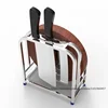 304 Stainless Steel Knife Holder, Chopping Board Rack, Kitchen Special Storage Rack, Cutting Board Rack, Knife Seat Rack 5