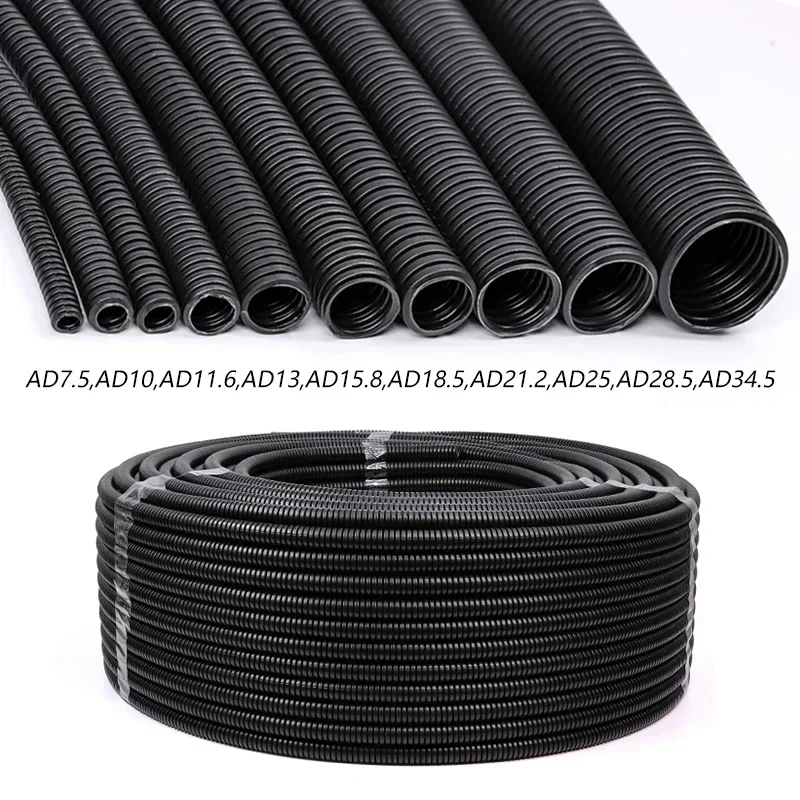 1/5/10M Condotto Di Filo Tubo Contollato Cablaggio Filettatura - Foto 6