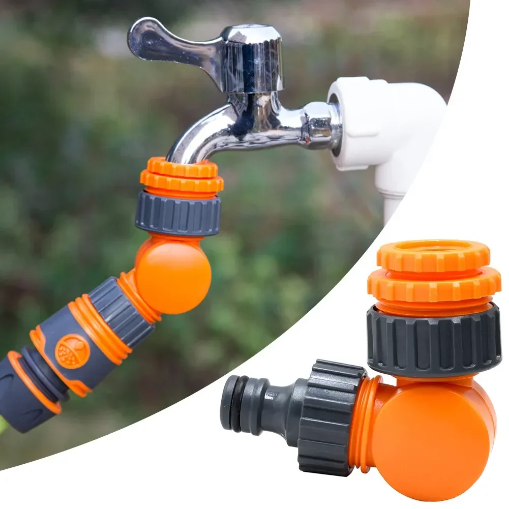 Garden Hose Connector 1/2 Inch Faucet Adapter Plastic Quick Connect Click-lock for Watering & Irrigation