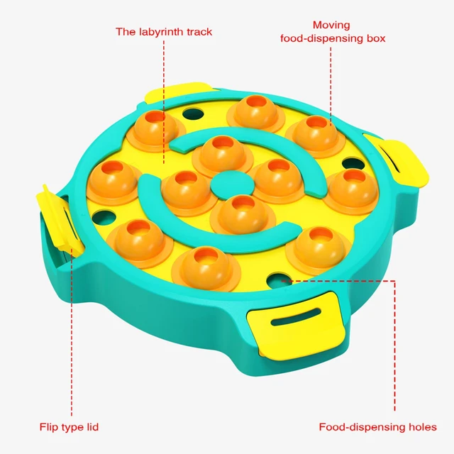 Dog Puzzle Toy Dogs Brain Stimulation Maze Toys Beginner Puppy Treat Food  Feeder Dispenser Advanced Level 2 Interactive Games