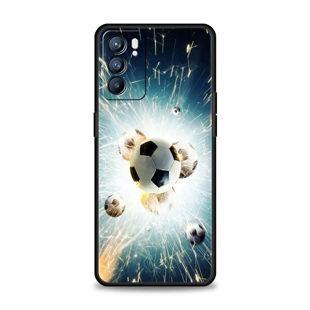 Sporty Soccer Ball Field Design Phone Case - Durable and Stylish Cover
