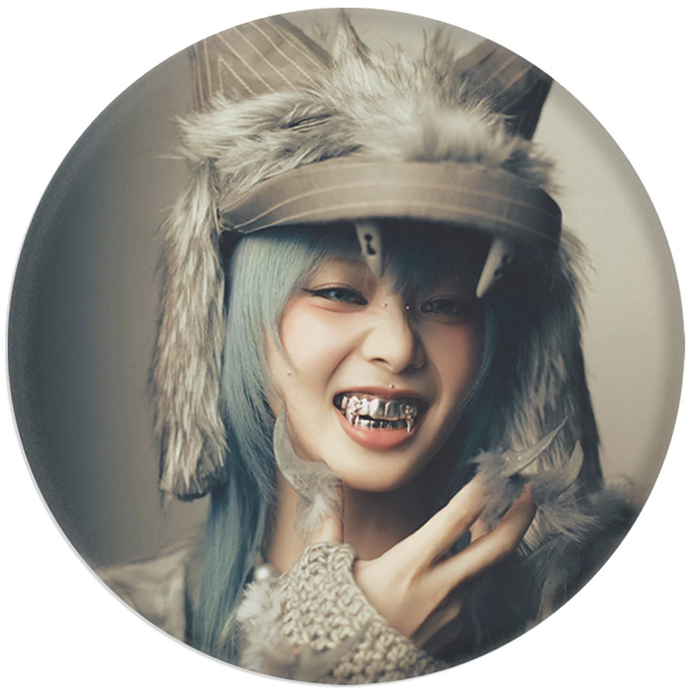KPOP XG Single WOKE UP Metal Badge Brooch JURIN CHISA HINATA