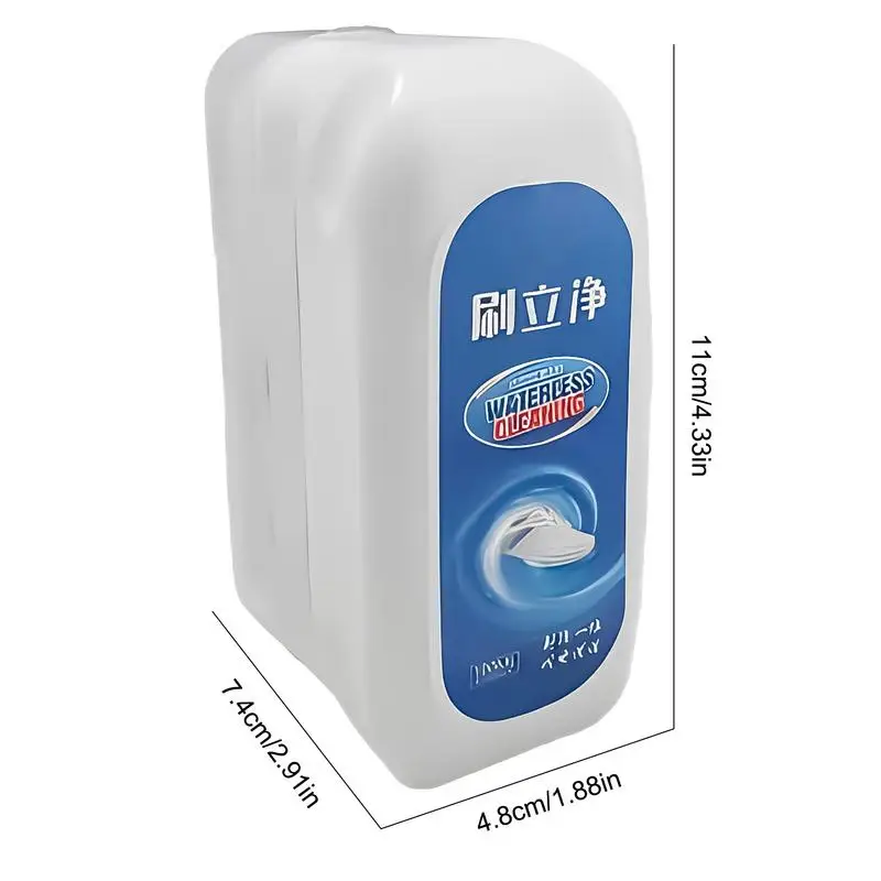 White Sneaker Cleaner 100ml White Shoe Cleaning Cream No Wash Running Shoe Cleaner Whitener For Sneakers Whitener