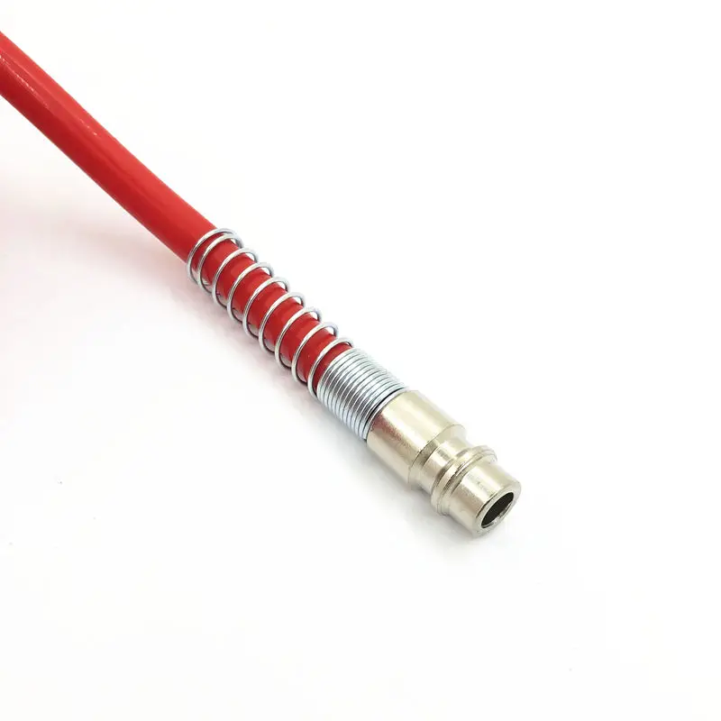 Telescopic PE Hose 7.5M Pneumatic Air Hose Tube Air Compressor Tools European Style EU Male and Female Quick Connector pneumatic air hose