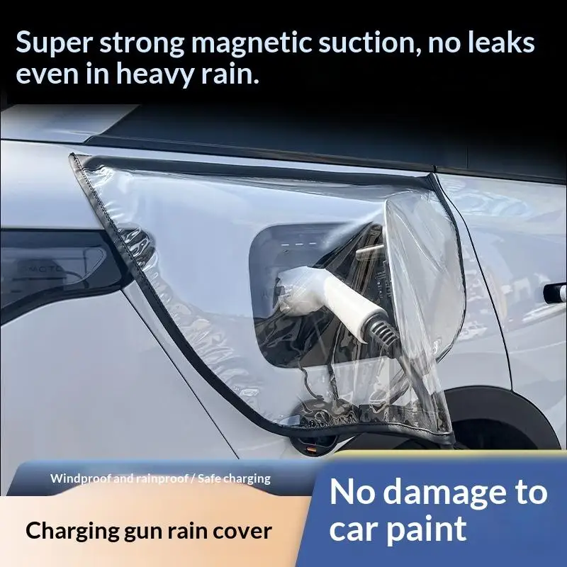 Waterproof Outdoor Electric Vehicle Charger Rain Cover and Plug Protector