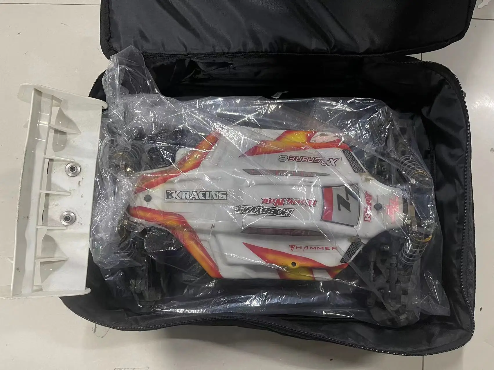 Original Caster RC Car Bag for 1/8 Buggy Bag Portable Protection Package RC Tool Parts For Xray  ARRMA HSP Kyosho Mugen - 6