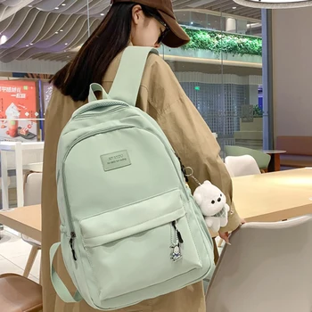 Nuovo zaino universitario impermeabile ad alta capacità da donna alla moda femminile Borse da scuola per laptop da donna alla moda Borsa da viaggio per ragazza carina Cool