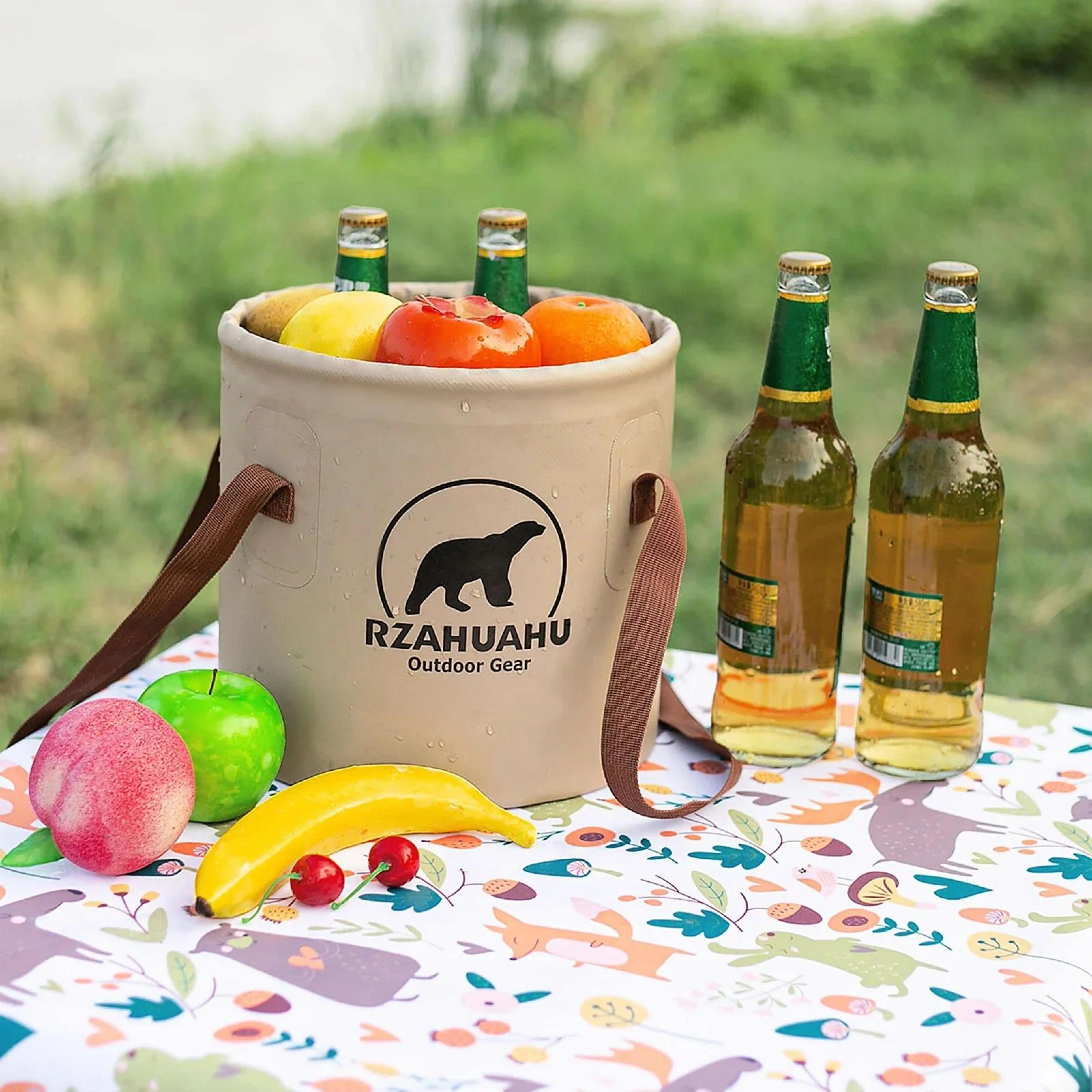 

Уличный контейнер для хранения раковины для пикника, пива, напитков, многофункциональное ведро для кемпинга, походов, рыбалки