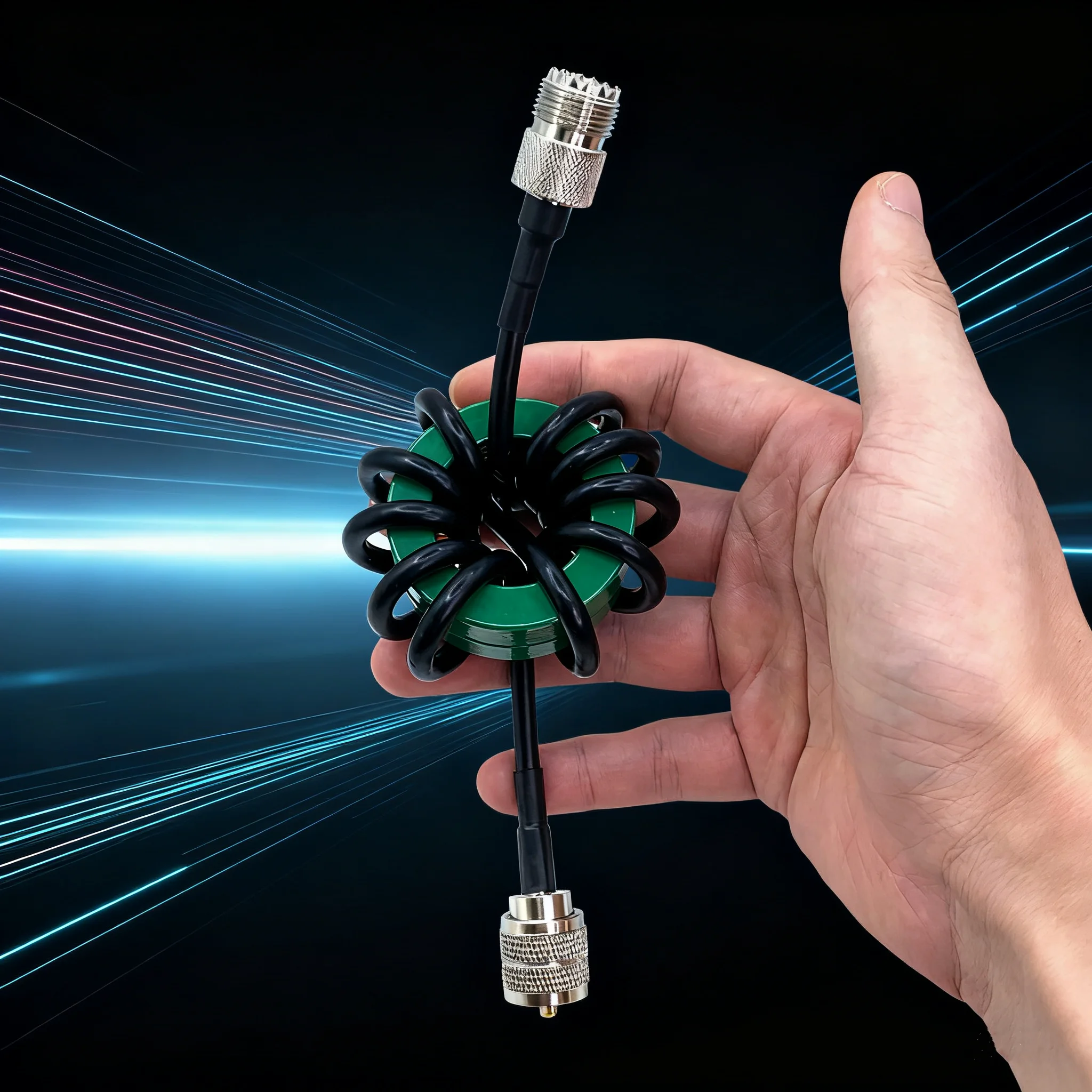 Attrezzatura HAM, kit balun radio onde corte 1-30Mhz, bilancia