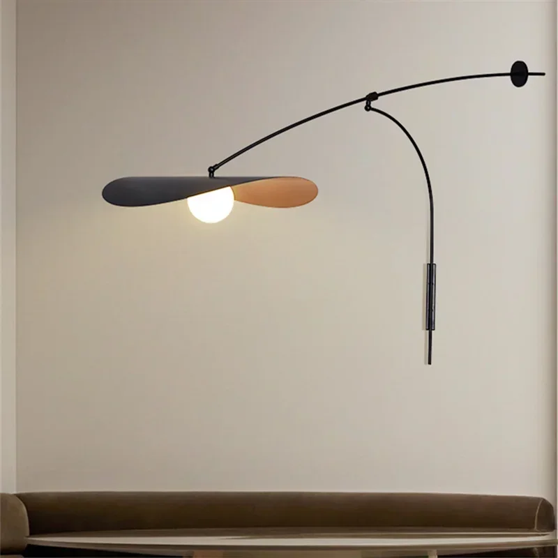 Modern Bedside LED Wall Lamp For Living Room Bedroom Study Room Sofa Long Arm Adjustable Wall Light Bedroom Bedside Reading Room - 4