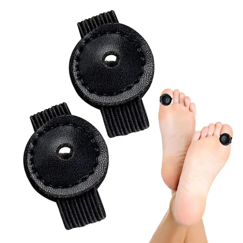 

Magnetic Slimming Toe Ring Elastic PU Leather Magnet Toe Sleeve Massage And Body Relive Ring Magnetic Caring And Slimming For