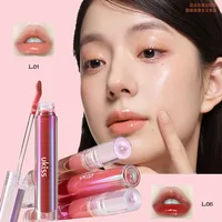 UKISS Water Essence Lip Gloss Mirror Watery Glaze Lip Stain Non-stick Cup Non-fading Glass Lips Lipstick Lip Clay Jelly Cosmetic 1