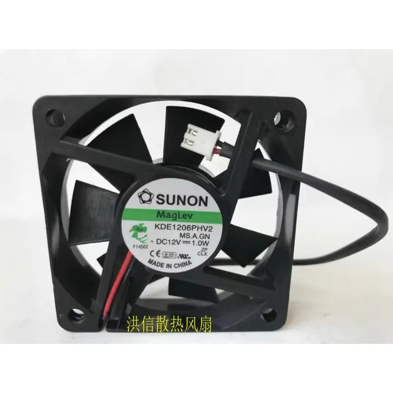 Оригинальный новый вентилятор охлаждения для SUNON KDE1206PHV2, постоянный ток 12 В, 1,0 Вт, тихий вентилятор 6015 60x60x15 мм