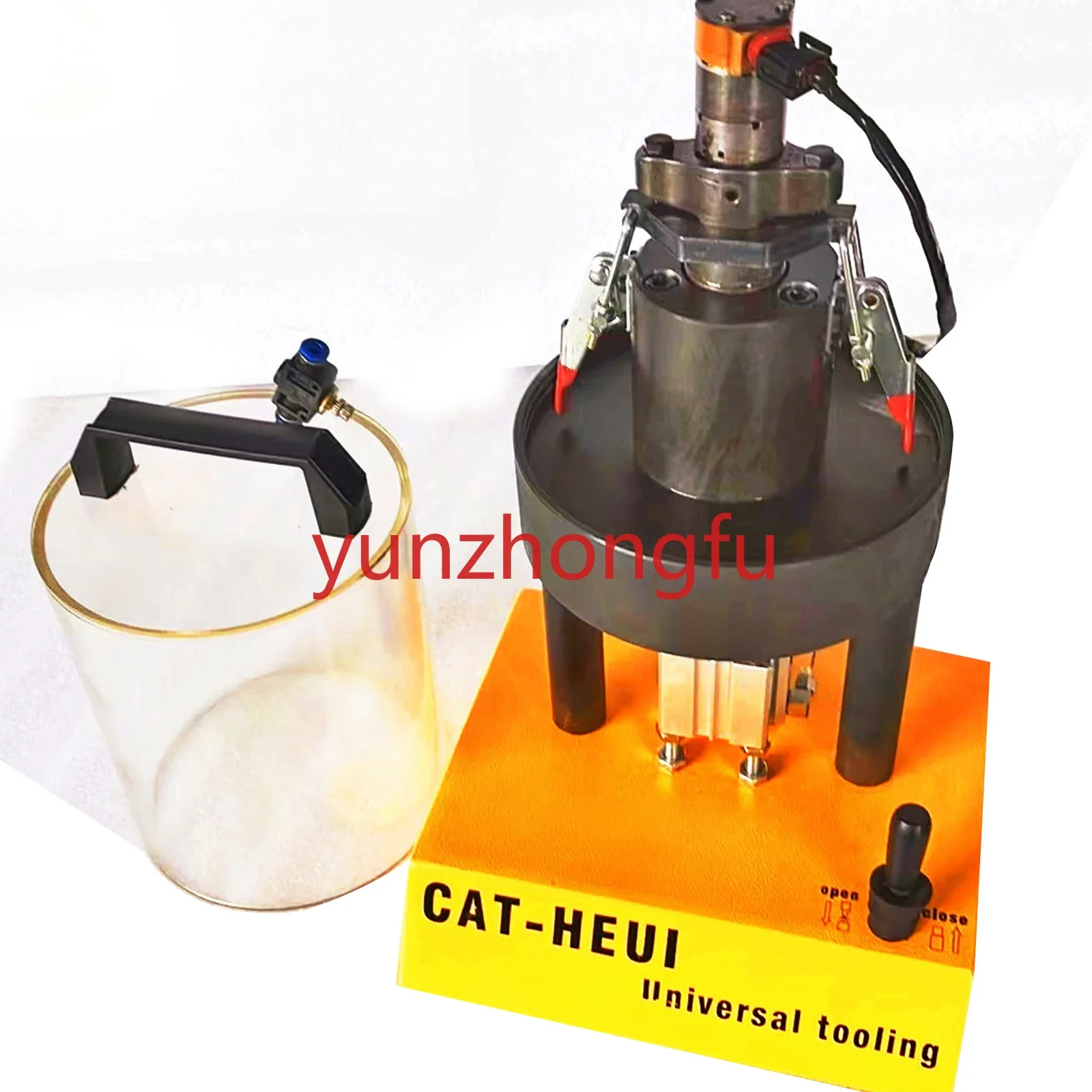 

Injector Testing Tank HEUI Nozzle Fixture Medium Pressure Test Bench Accessory