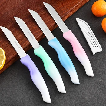 Gradient Color Paring Knife Set 1