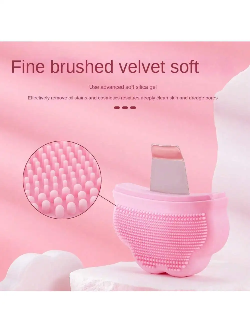 Skin Scrubber Face Spatula with Three Modes