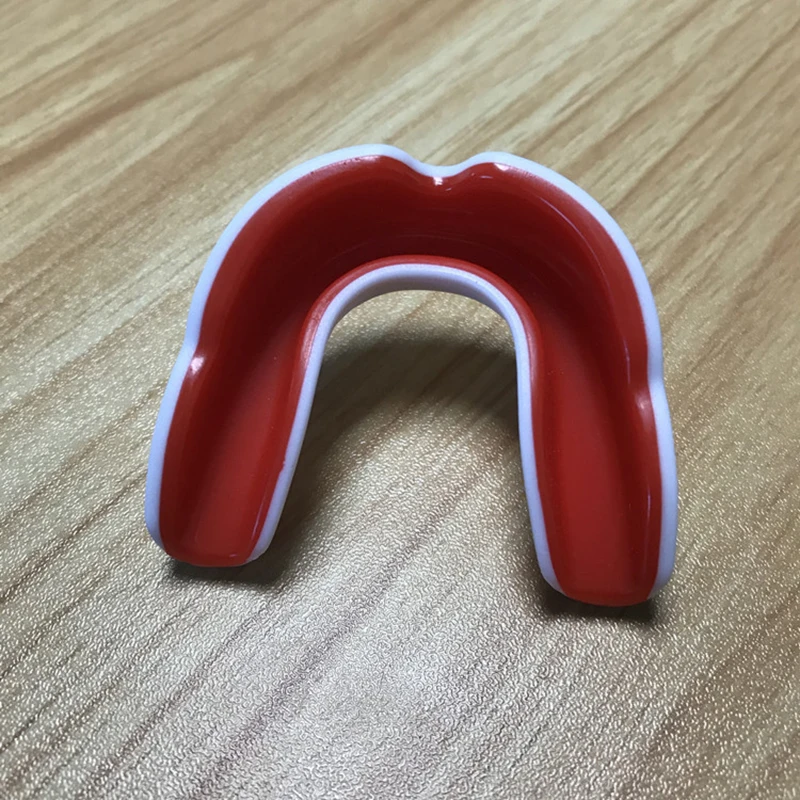 Kids Boxing Gum Shield with Storage Case Mouth Guard sports mouth guard mouth guard EVA Mouth Protector Double Colored For Boxing MMA Kickboxing Muay Thai