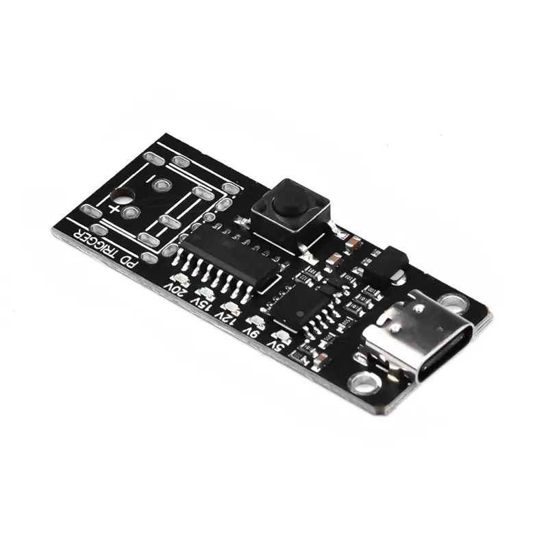 100W 5A USB-C Fast Charge Trigger Board Module PD/QC Decoy Board Fast Charge USB Type-c PD 2.0 3.0 Power Delivery Boost Module image 8