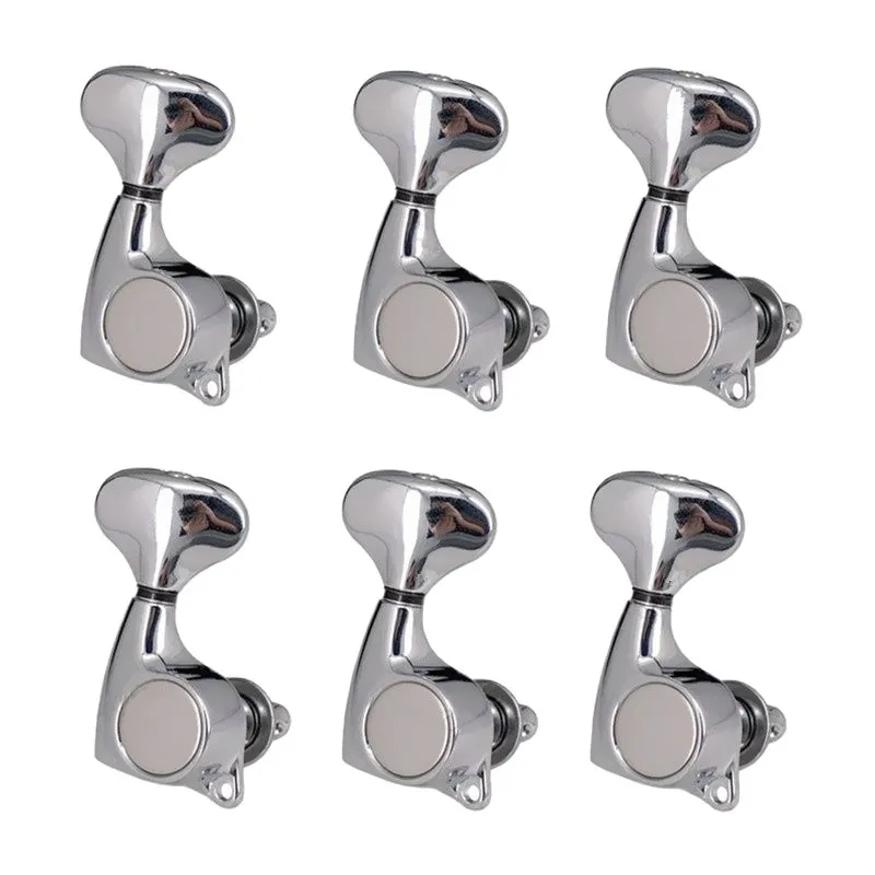 

6R Electric Guitar Strings Button Tuning Pegs Keys Tuner Machine Heads Musical Instruments Accessories Parts