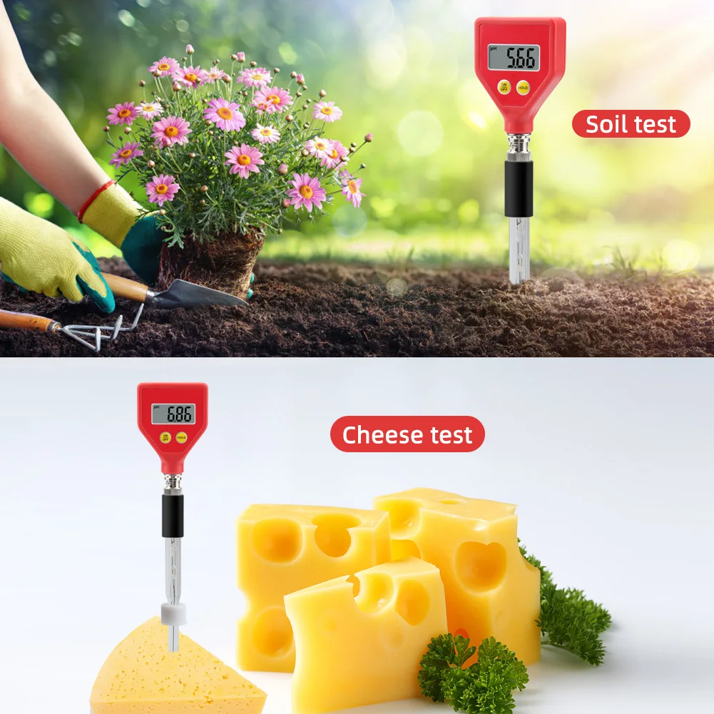 Yieryi Digital PH Meter ATC PH Soil Fruit Test Pen 0-14 PH Analyzer Aquarium Swimming Pool Water Quality Analysis Instruments 3