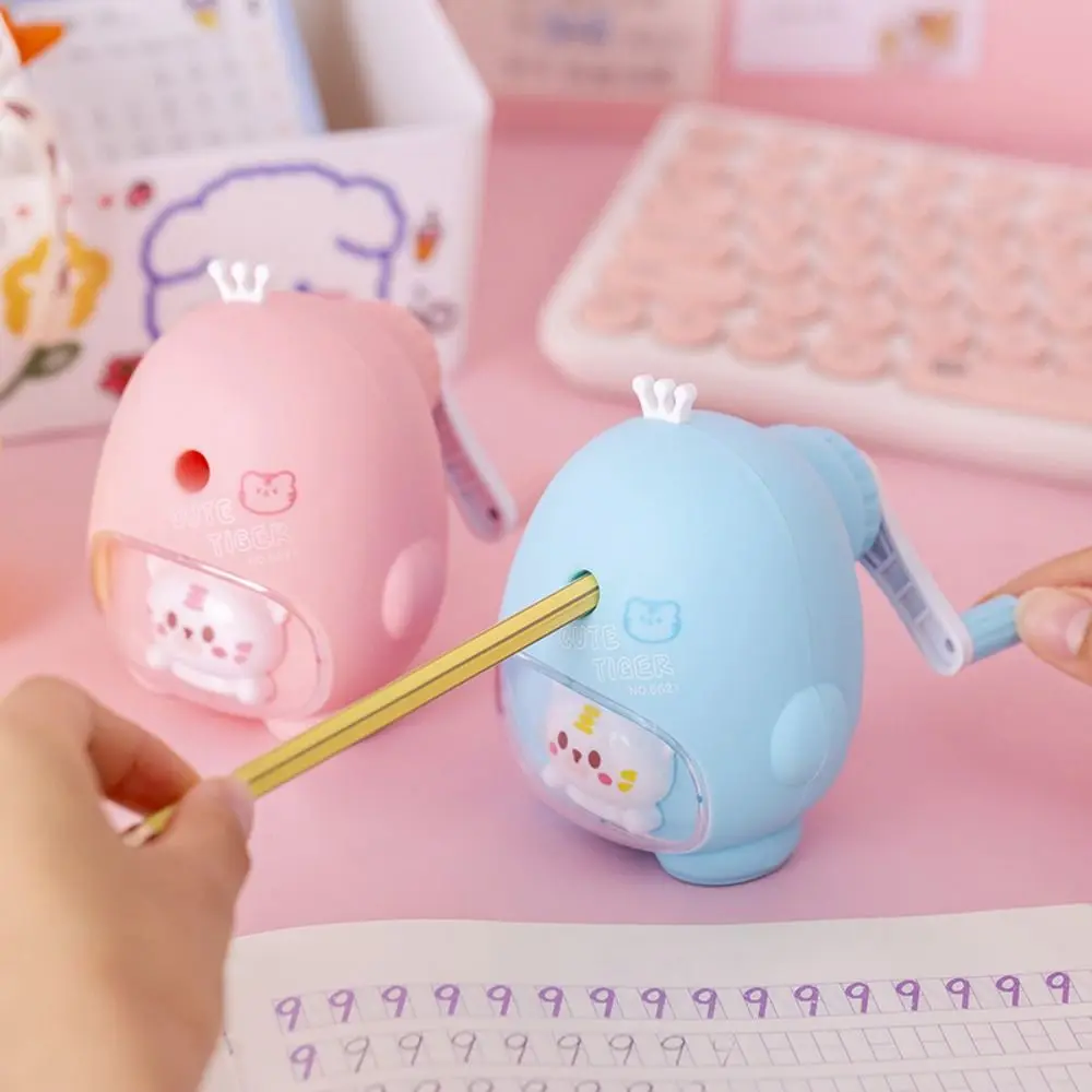 

Children Gift Hand Crank Drawing Sketching Student Stationery Hand Pencil Sharpener Pencil Cutting Tools Mechanical Sharpener