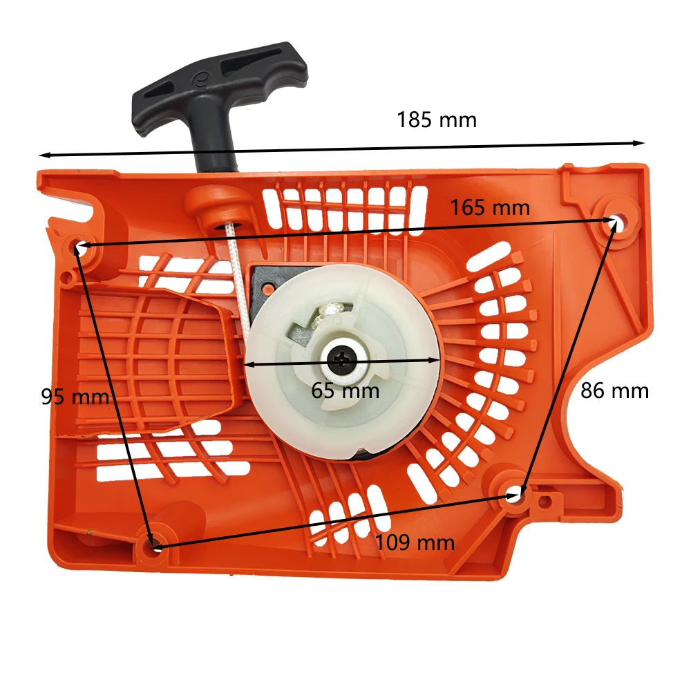 45CC 52CC 58CC Chainsaw Parts,Recoil Pull Start Starter for Chinese Chainsaw 4500/5200/5800 2