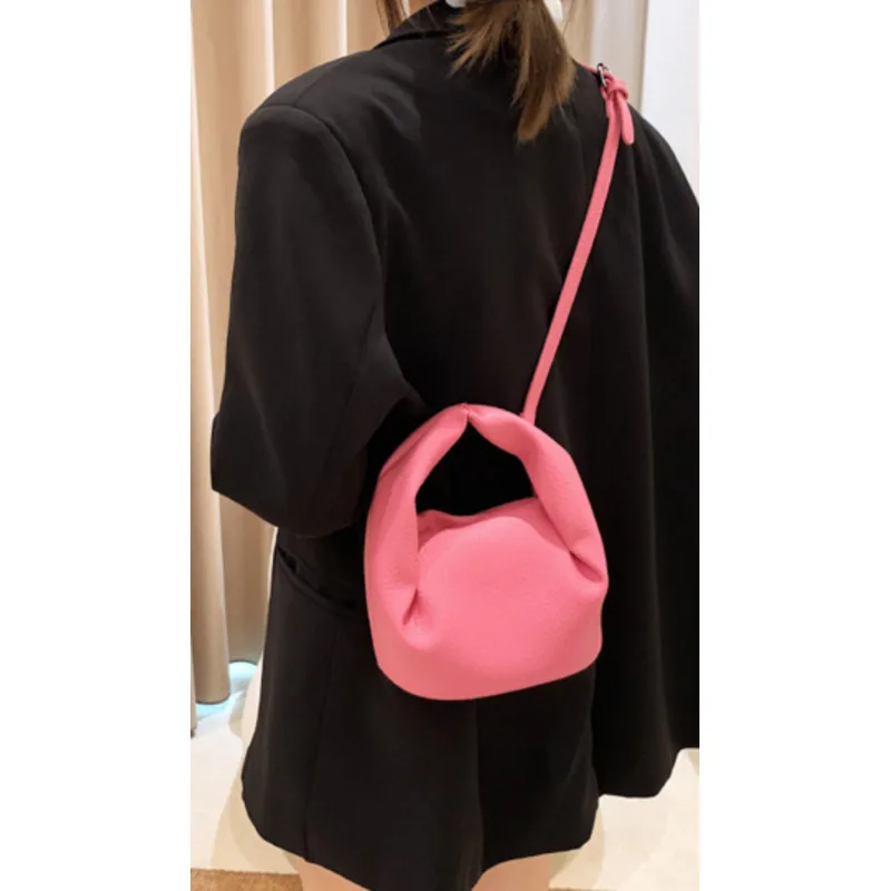 Handbags Shoulder Bag Cloud Pleated For Women Handheld High-End Crossbody Style Casual High-Quality Messenger Versatile Luxury