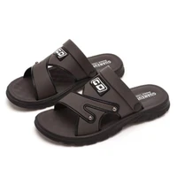 Sandales pour hommes chaussures de plage antidérapantes 2025 nouvel été polyvalent Anti-odeur double usage mode pour hommes imperméable Cool pantoufles 6