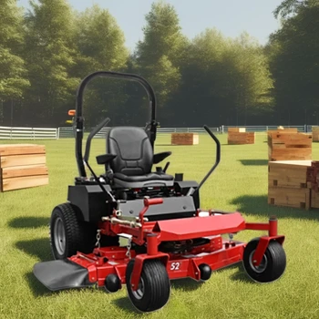 360° Turn Riding Lawn Mower 48-Inch15 HP Powered Petrol Zero Turn Garden Ride Grass Cutting Lawn Mower Customization 1